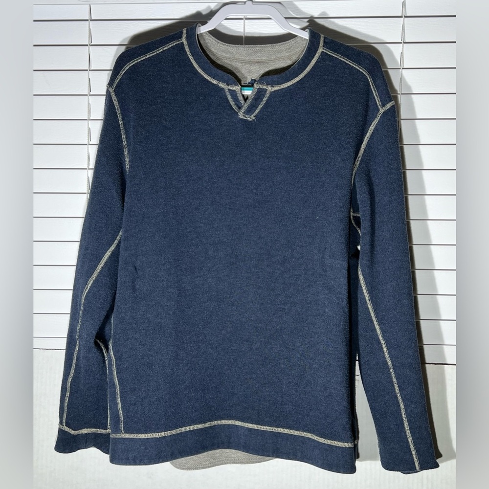 Tommy Bahama Flip Coast Reversible Abaco Sweatshirt Mens Large
